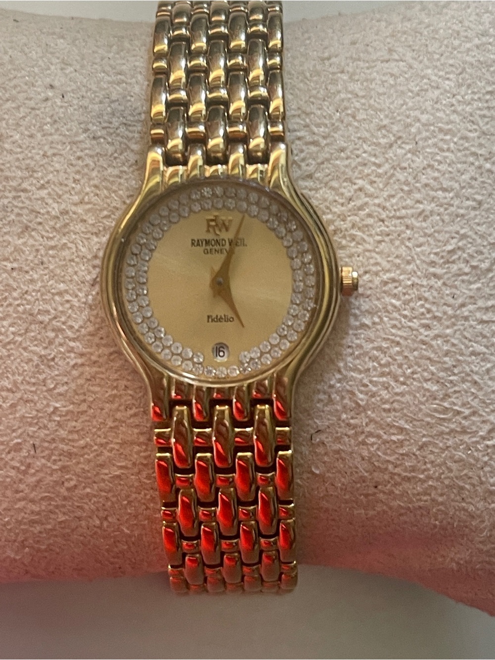 Raymond Weil Gold-Tone Women's Bracelet Watch with Diamond Style Accents - Picture 4 of 8